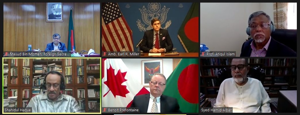 NSU holds webinar on Rohingya Crisis